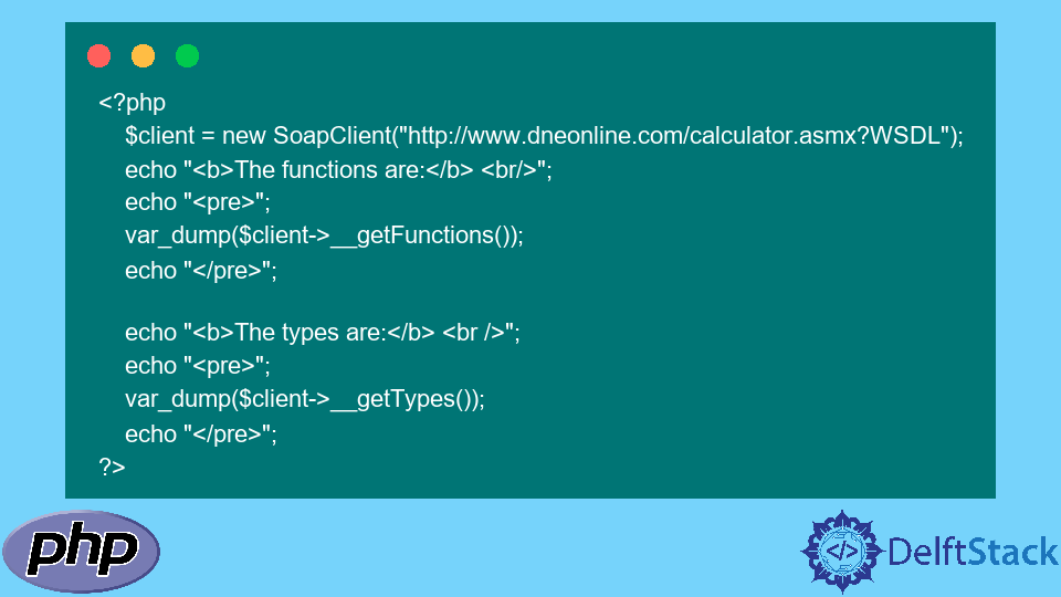 exemples-d-utilisation-de-soapclient-en-php-delft-stack